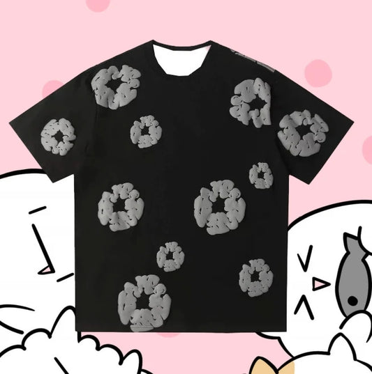 Denim tears black gray sjirt