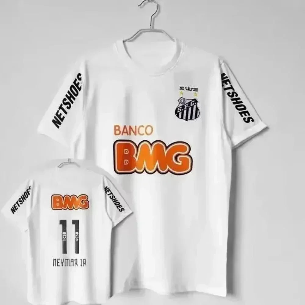 Neymar Jr retro santos shirt