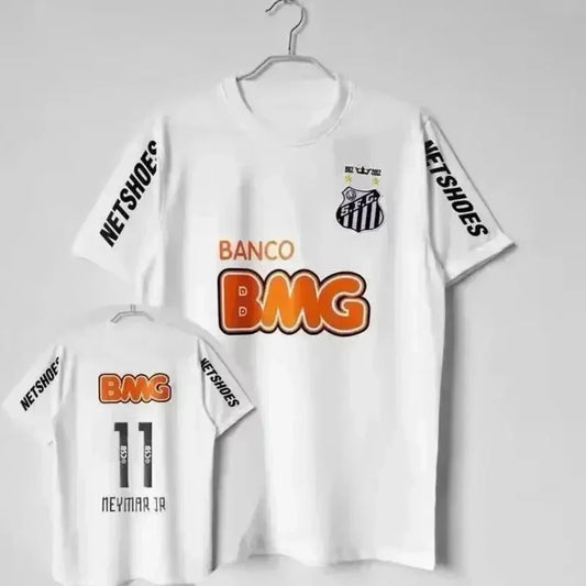 Neymar Jr retro santos shirt